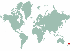 North Cross in world map
