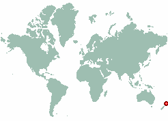 Omokoroa Beach in world map