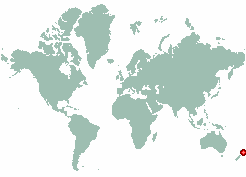 South Waikato District in world map